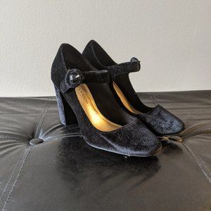 Christian Siriano Payless Velvet Mary Jane Heels